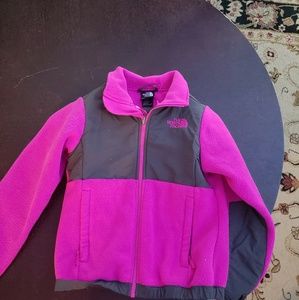 Girls north face denali jacket